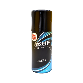 Insette Ocean Mens Body Spray 15ml Free 165ml 