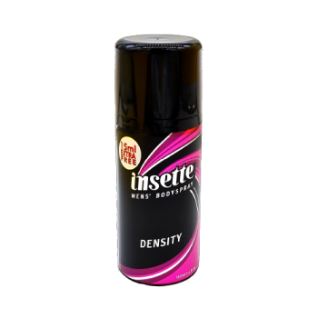 Insette Density Men Body Spray 15ml Free 165ml 