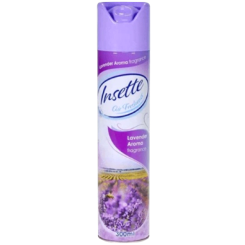 Insette Air Freshener Lavender Aroma Fragrance 300ml 