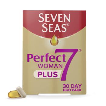 Seven Seas Perfect7 Woman Plus, Multivitamins And Omega-3, 30 Tabs+30 Caps, 1 Month Supply