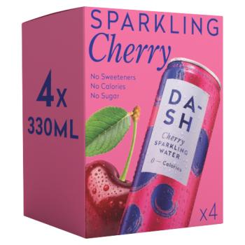 Dash Sparkling Cherry 4 x 330ml