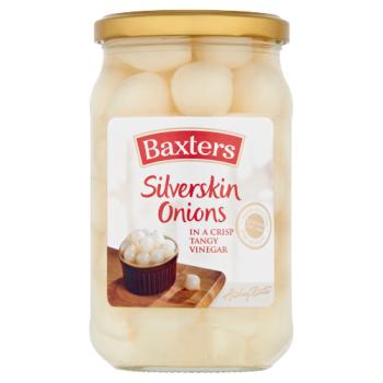 Baxt Onions Silver Skin  440g