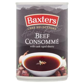Baxters Chef Selections Beef Consommé with Cask Aged Sherry 400g