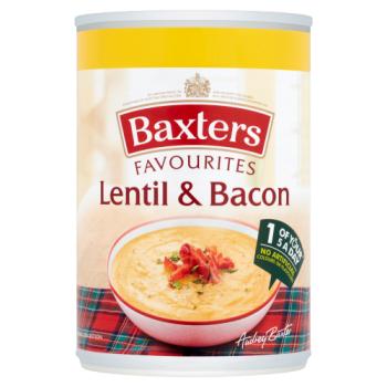 Baxters Favourites Lentil & Bacon 400g