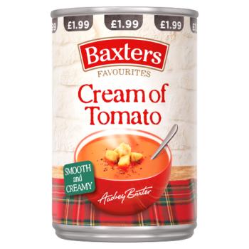 Baxters Favourites Cream Of Tomato 400g
