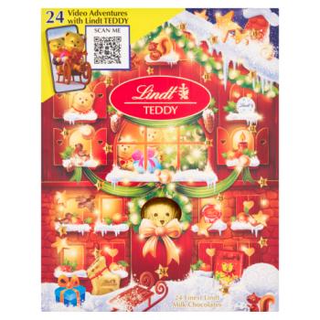 Lindt TEDDY 24 Finest Milk Chocolates 250g
