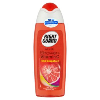 Right Guard Women Shower+ Vitamin C Pink Grapefruit Dull Skin Shower Gel 250ml