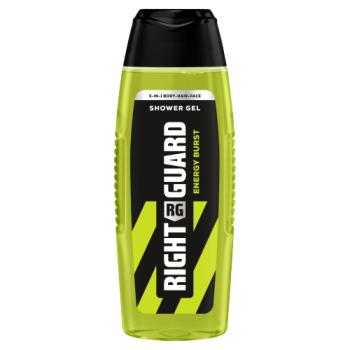 Right Guard Energy Burst 3 in 1 Body-Hair-Face Shower Gel 250ml