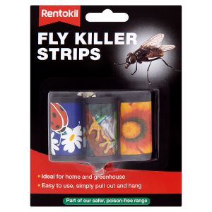 Rentokil 3 Fly Killer Strips