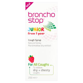 Bronchostop Cough Syrup Junior from 1 Year 200ml