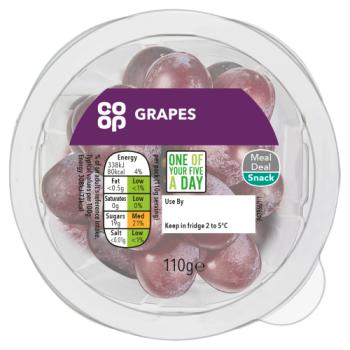 Co-op Grapes 110g
