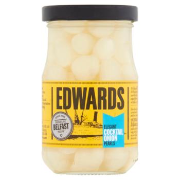 Edwards Elegant Cocktail Onions Pearls 175g