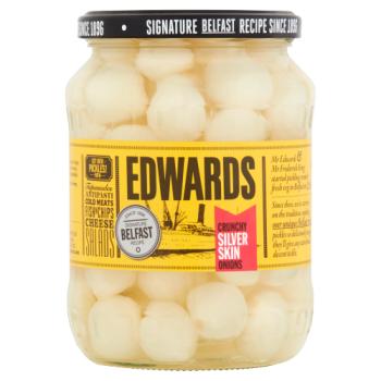 Edwards Pickled Slvrskn Onions 680g