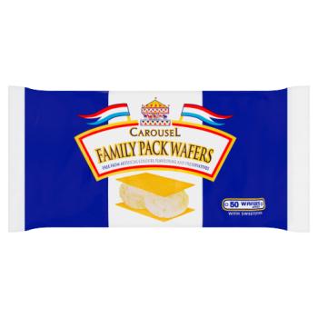 Carousel Family Pack 50 Wafers 75g