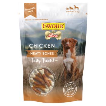 Favour Chicken Meaty Bones Tasty Treats 100g