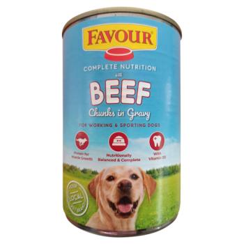 Favour with Beef Chunks in Gravy 415g