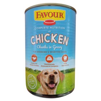 Favour Complete Nutrition with Chicken Chunks in Gravy 1240g