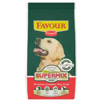 Favour Supermix Premium Complete Dog Food with Gravy 2kg