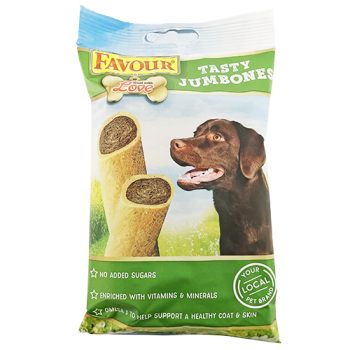 Favour Tasty Jumbones Medium Beef 2x100g 