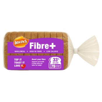 Irwin's Fibre+ Wholemeal Loaf 400g
