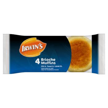 Irwin's 4 Brioche Muffins