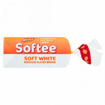 Irwin's Softee Soft White Medium Sliced Bread 800g