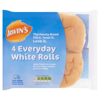 Irwin's 4 Everyday White Rolls