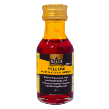 Natco Yellow Food Colouring 28ml 