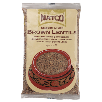 Natco Masoor Whole Brown Lentils 2kg 