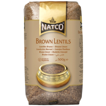 Natco Brown Lentils 500g