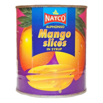 Natco Alphonso Mango Slices in Syrup 850g 
