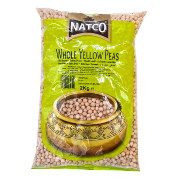 Natco Whole Yellow Peas 2kg 