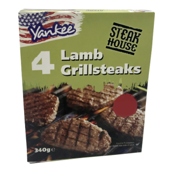 Yankee Steak House Lamb Grillsteaks 4 Pack