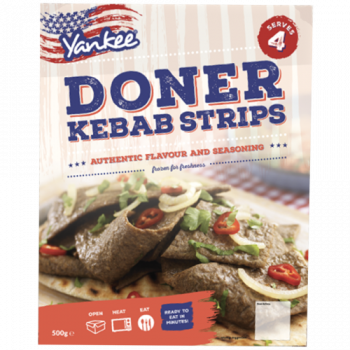Yankee Doner Kebab Strips 500g PM £2.49 
