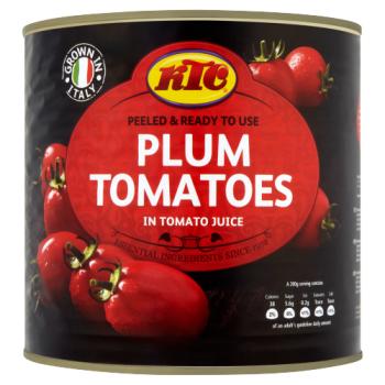 KTC Plum Tomatoes in Tomato Juice 2.55kg