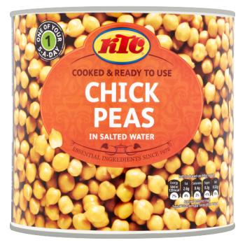 KTC Chick Peas in Salted Water 2.55kg