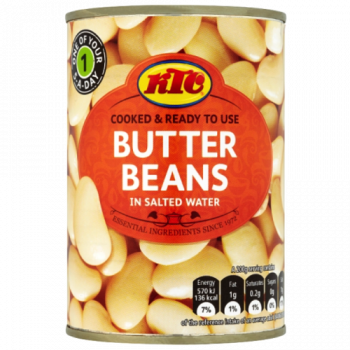 KTC Butter Beans in Salted Water 400g