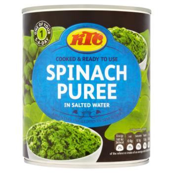 KTC Spinach Puree in Salted Water 795g