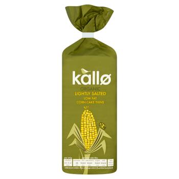 Kallo Corn Cakes Thins Square Lightly S