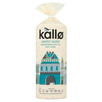 Kallo Lightly Salted Wholegrain Rice Cakes 130g
