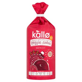 Kallo Beetroot & Balsamic Veggie Cakes 122g