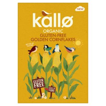 Kallo Organic Gluten-Free Golden Cornflakes 375g