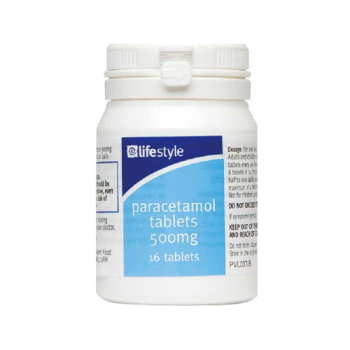 Lifestyle Paracetamol Tablets 500mg 16s 