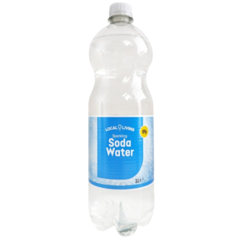 Local Living Sparkling Soda Water 1L PM 89p 