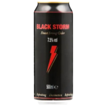 Black Storm Finest Strong Cider 500ml 