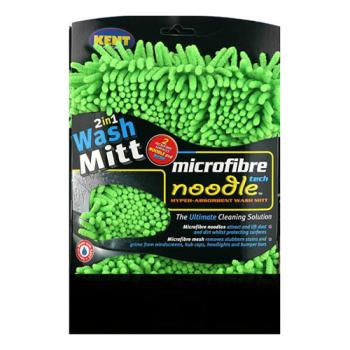 Kent 2 in 1 Microfibre Noodle Wash Mitt