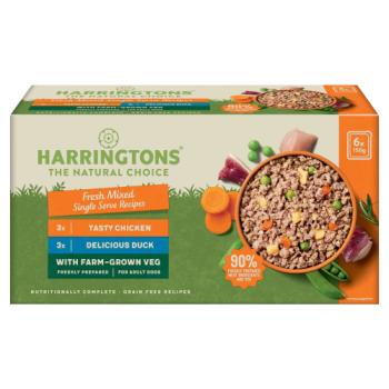 Harringtons Fresh Mixed Single Serve Recipes with Farm-Grown Veg 6 x 150g