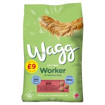 Wagg Worker Complete Beef & Veg Dry Dog 12kg