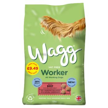 Wagg Worker Rich In Beef With Veg & Tasty Gravy 12kg