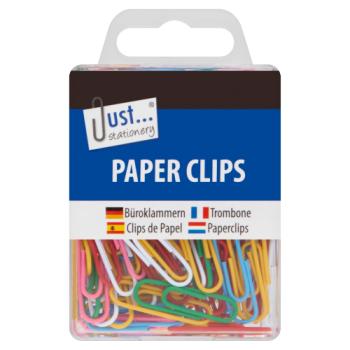 Just Stationery Paper Clips Assorted